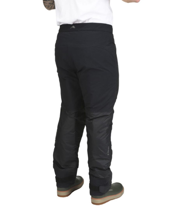 Simms Midstream Insulated Pant Raven Model Back Simms Midstream Insulated Pant Raven Model Back